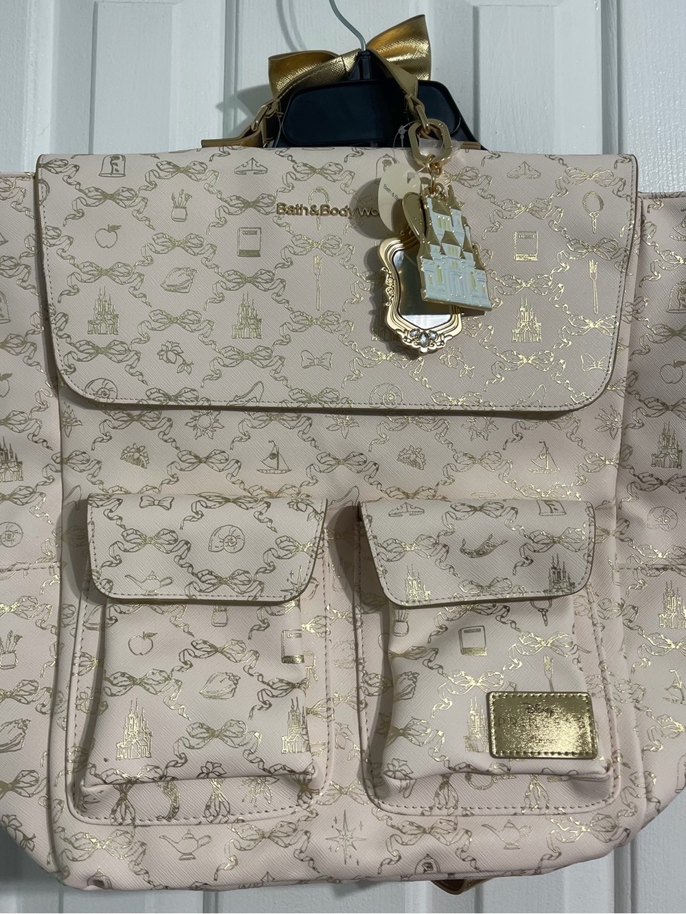 Disney Princess Bath & Body Works Pale Pink Backpack